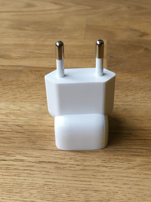 Євро Вилка для зарядки Apple MagSafe USB Power Adapter Евро Переходник