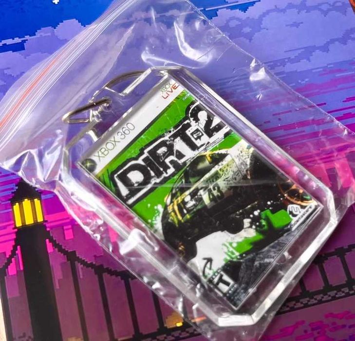 Brelok DiRT 2 - mini okładka gry Xbox 360