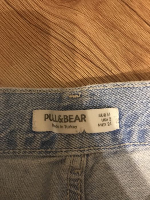 spodnie mom PULL&BEAR rozmiar 34