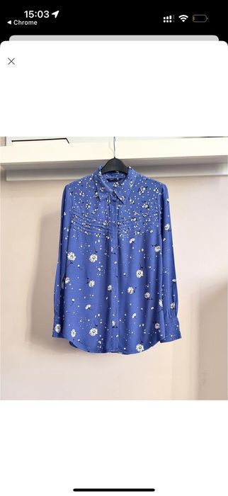 Блузка з ромашками Xl