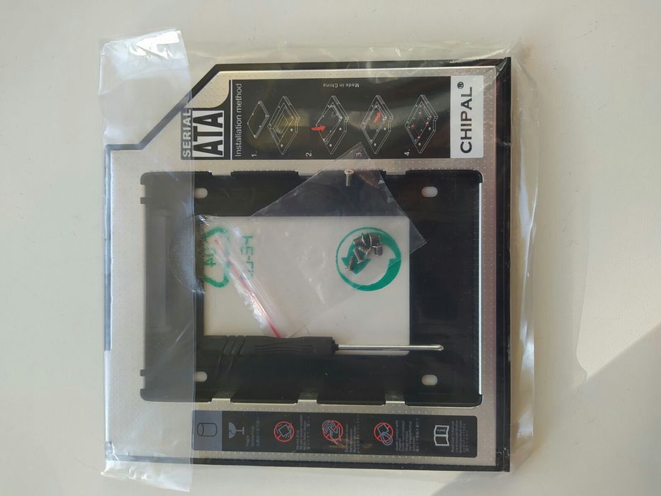 Optibay карман переходник для ноутбука SSD 9.5мм