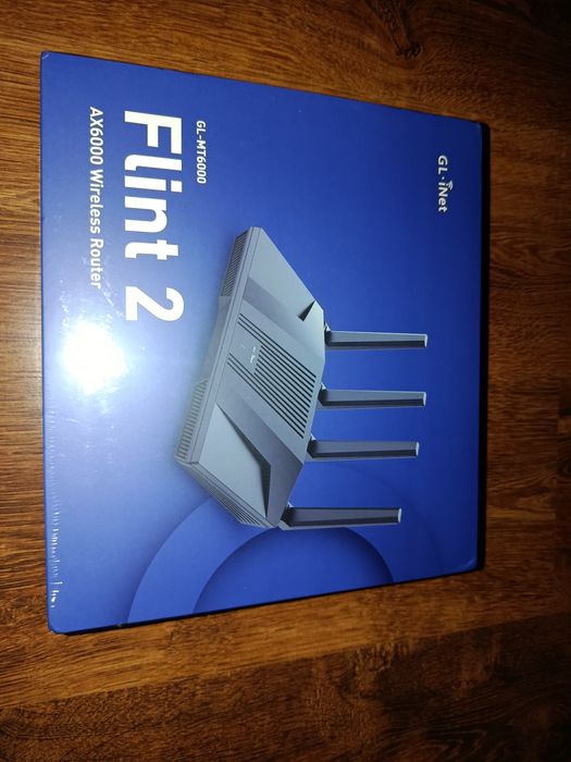 Бездротовий маршрутизатор (роутер) GL.iNet Flint 2 (GL-MT6000)