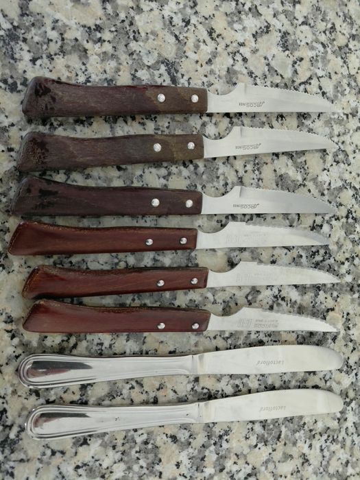 Facas Arcos  de churrasco/refeição em inox