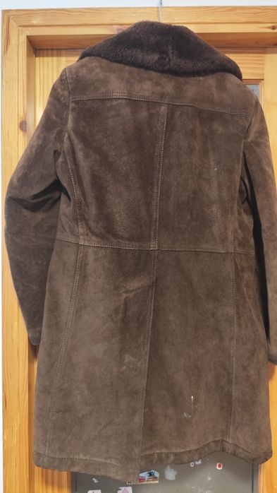 Kożuch męski PRL ciepły