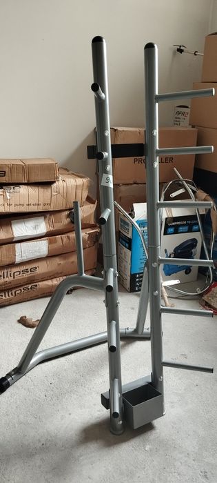 Suportes discos olímpicos,barras