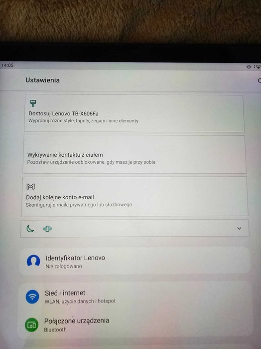 Tablet Lenovo Tab M10 FHD Plus 10,3 4/64GB X606F Etui + klawiatura