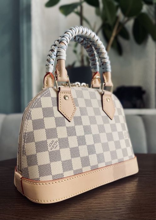 Сумка Louis Vuitton Alma bb Damier Azur оригинал ( N40902 )