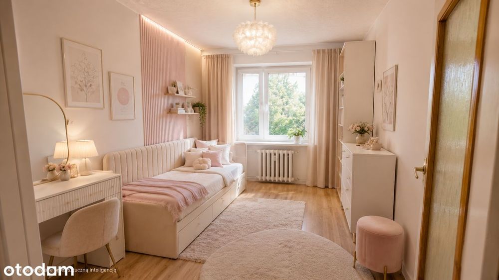 Zadbane, przytulne 3 pokoje z zjawiskowym balkonem w pięknej okolicy
