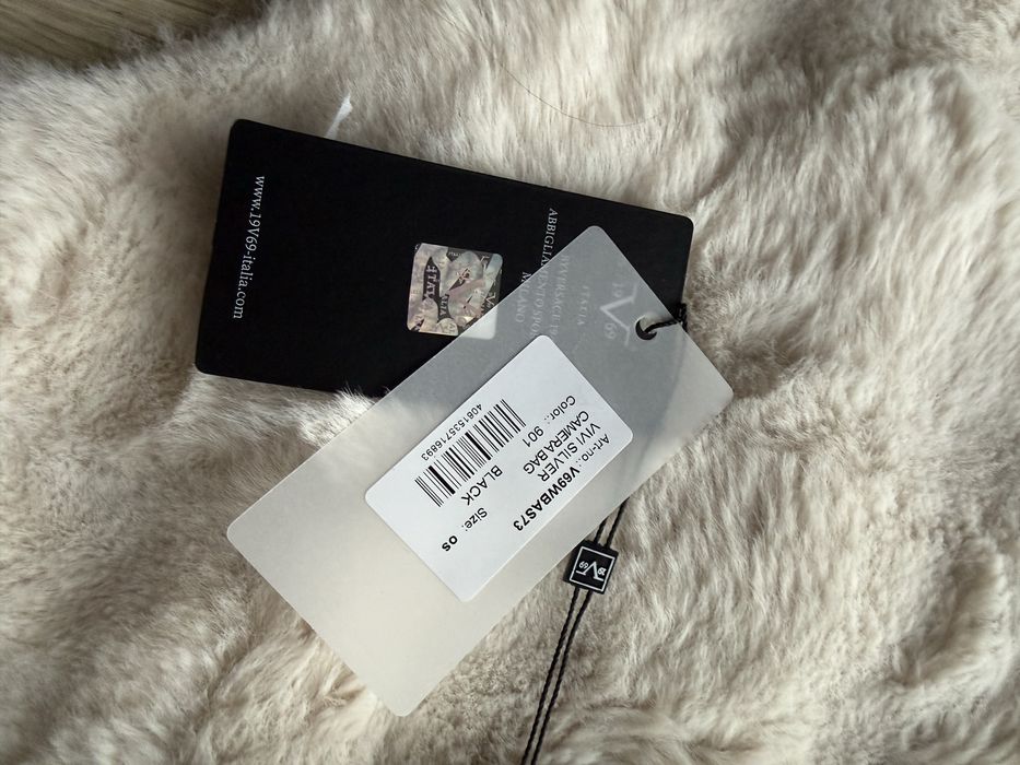 Nowa Torebka 19V69 Italia | Czarna Pikowana