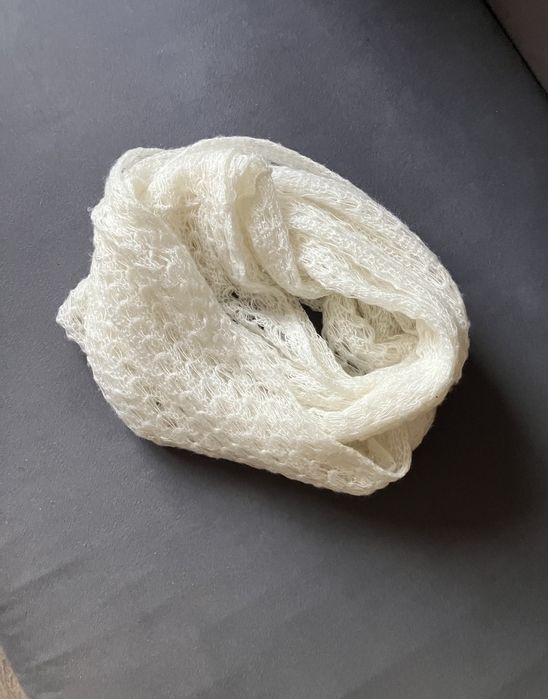 Komin ażurowy, kremowy, House