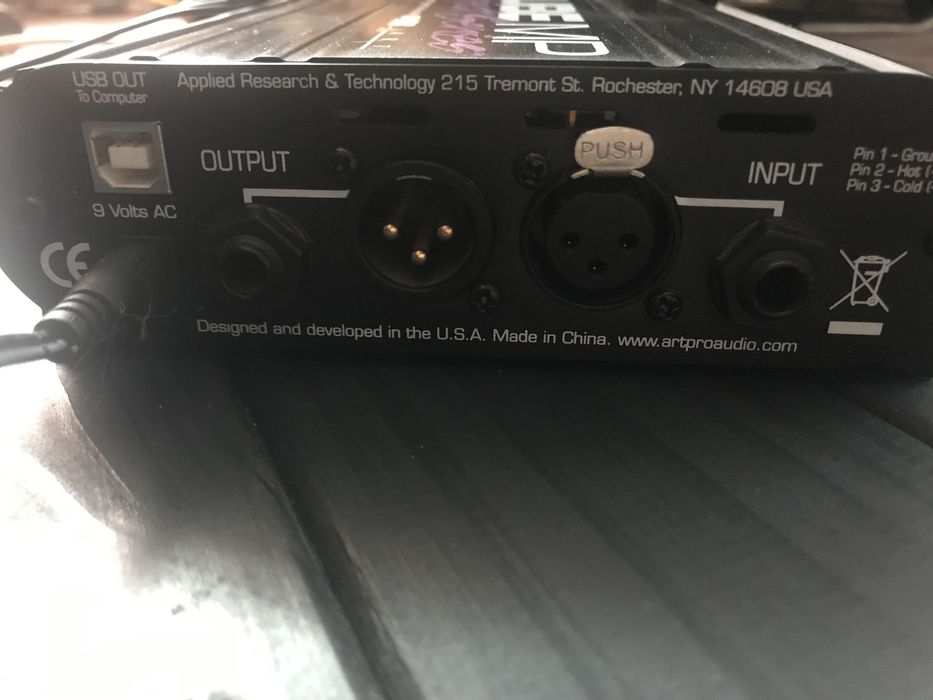 USB предусилитель ART Tube MP project series