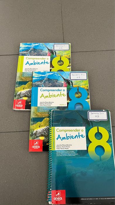 Manual + Caderno atividades 8 ano