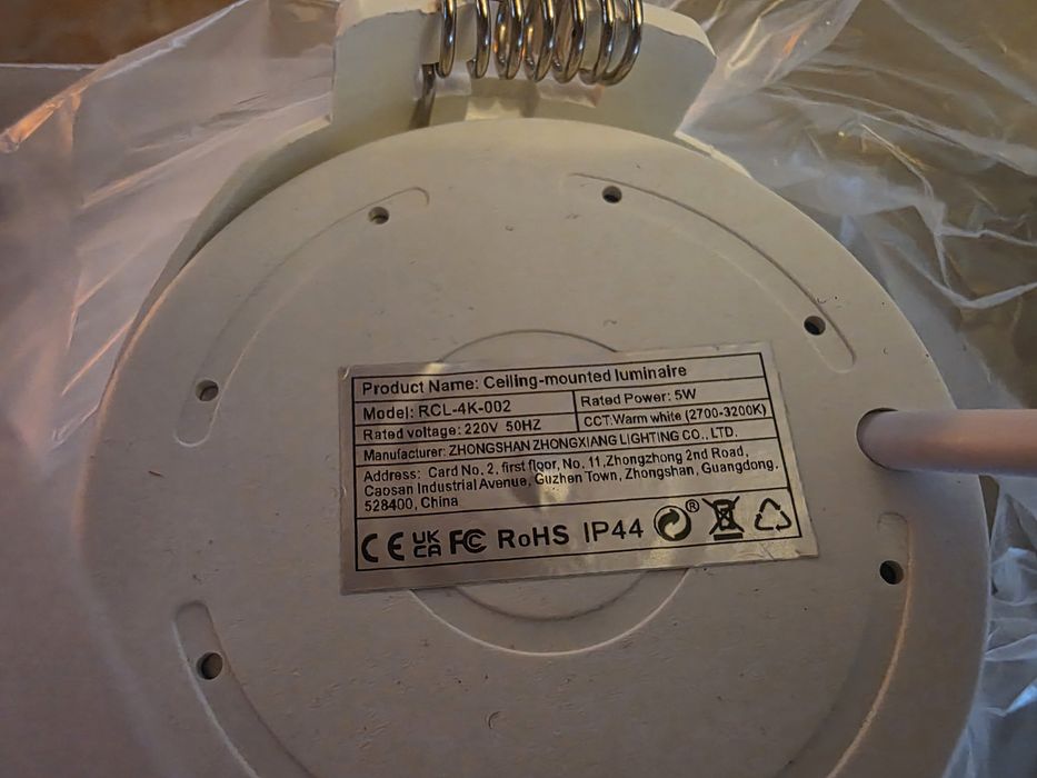Projetores de  LED  de Embutir (Direcionáveis)  Novos