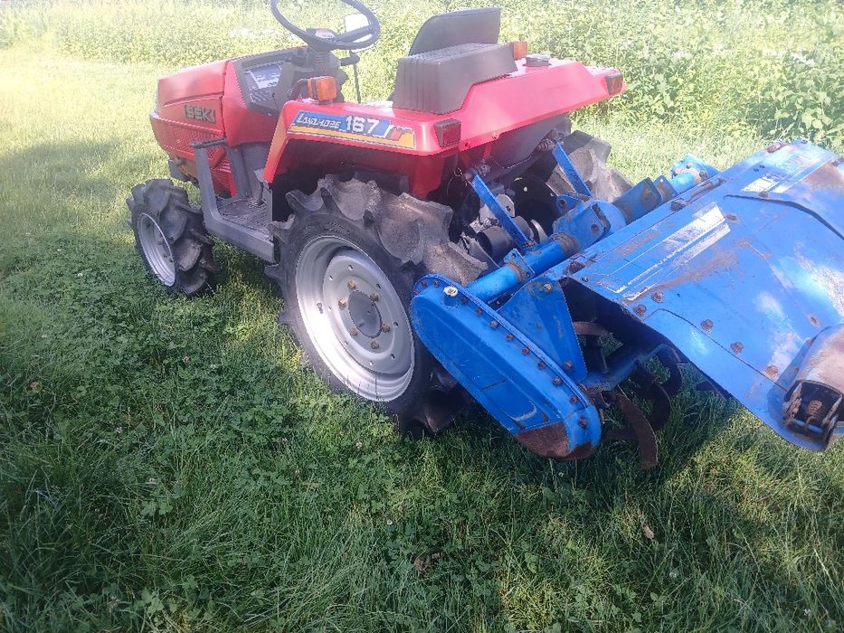 Japoński traktor iseki 4x4 kosiarka mulczer 4x4