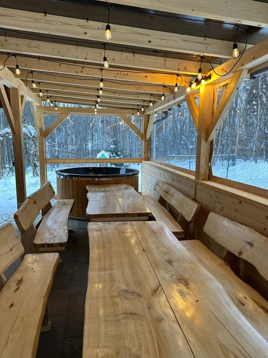 Domek w lesie na wynajem bania, jacuzzi
