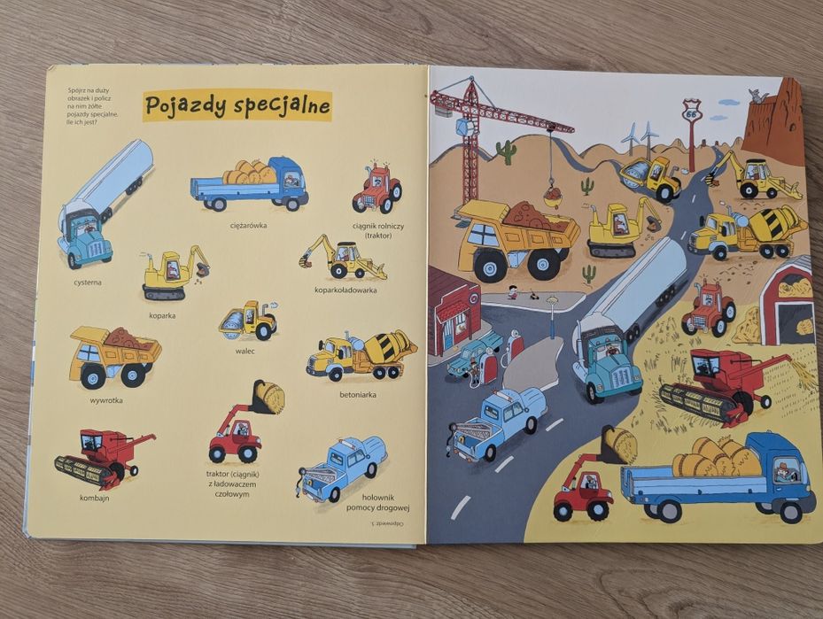 Poznajemy środki transportu książka