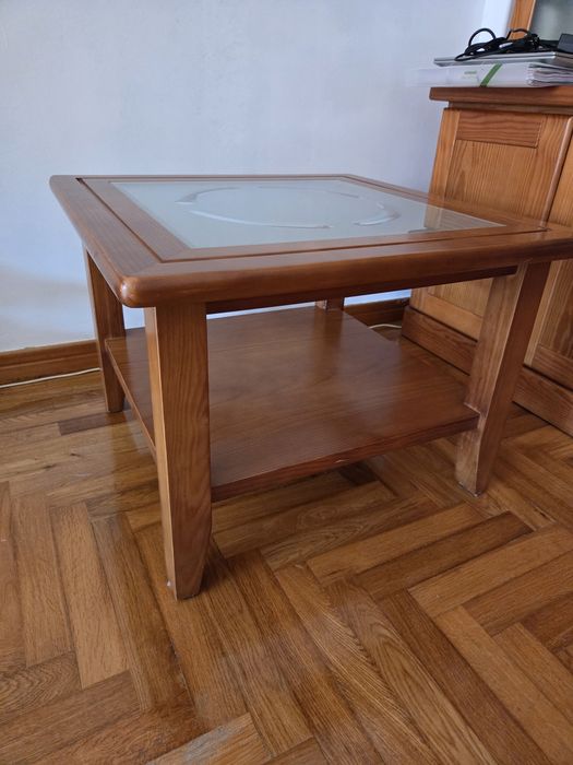 Mesa de centro, pinho mel