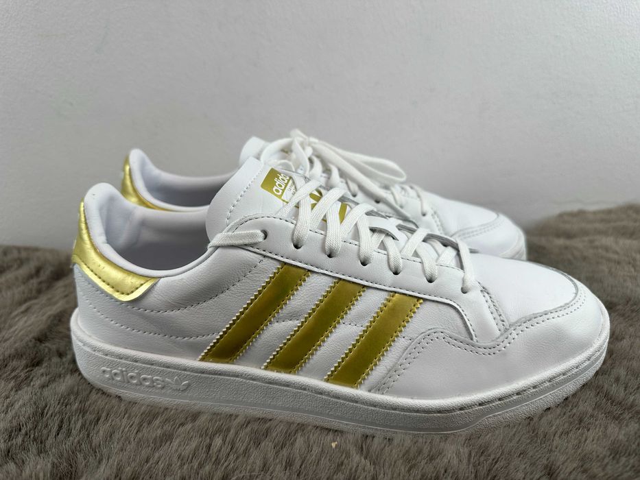adidas team court 40,5 buty damskie skórzane
