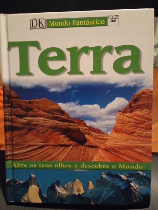 Livro " a terra - mundo fantástico"