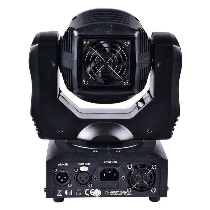 LIGHT4ME MINI SPOT 60 PRISM mała głowica ruchoma LED efekt dyskotekowy