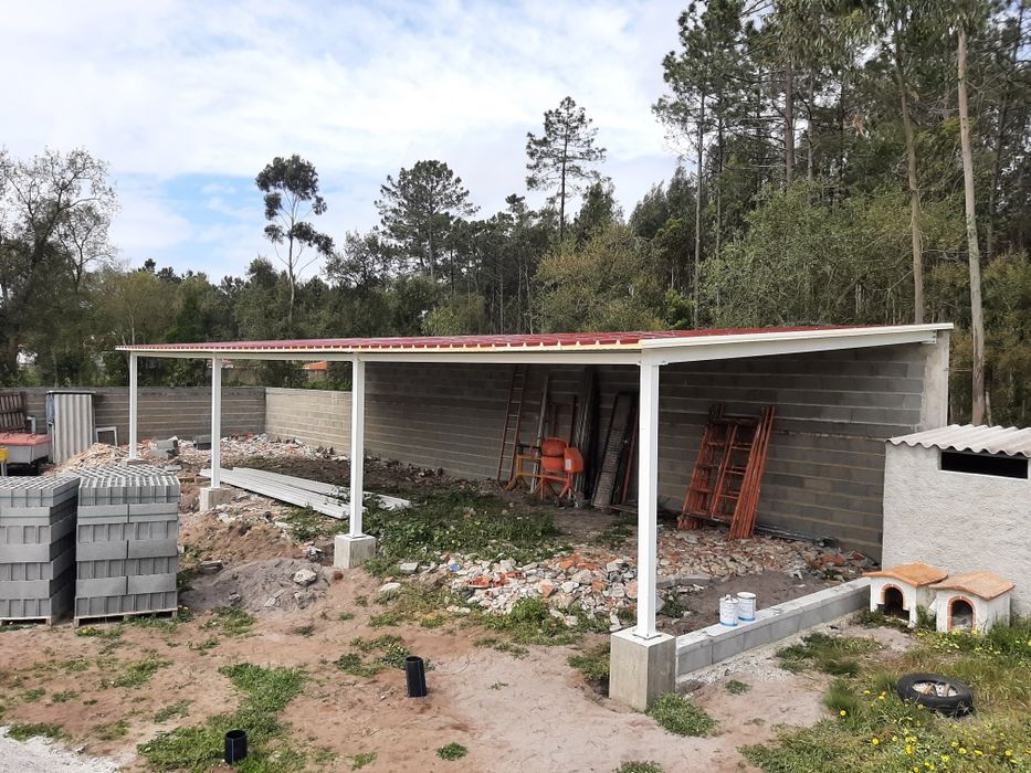 Coberturas em estrutura metalica