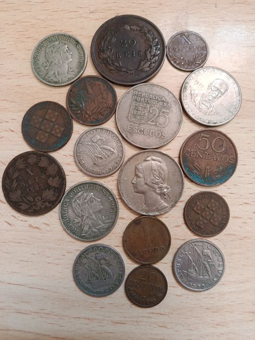 Moedas Portuguesas - Lote