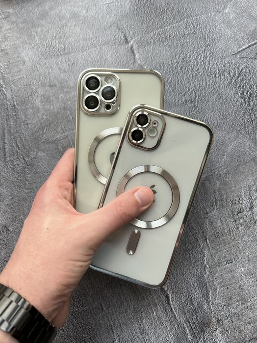 Чохол на iPhone 15 Pro Max та інші, MagSafe чехол для Айфон про S. 16