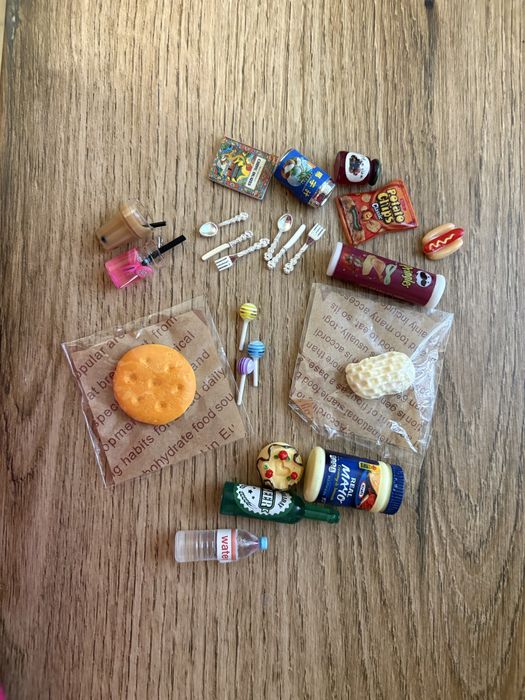 mini brands mini produkty jedzenie miniaturki barbie