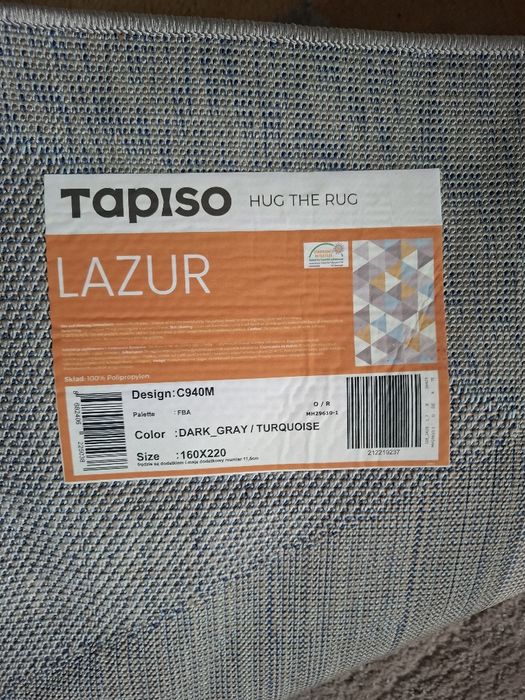 Dywan Tapiso lazur