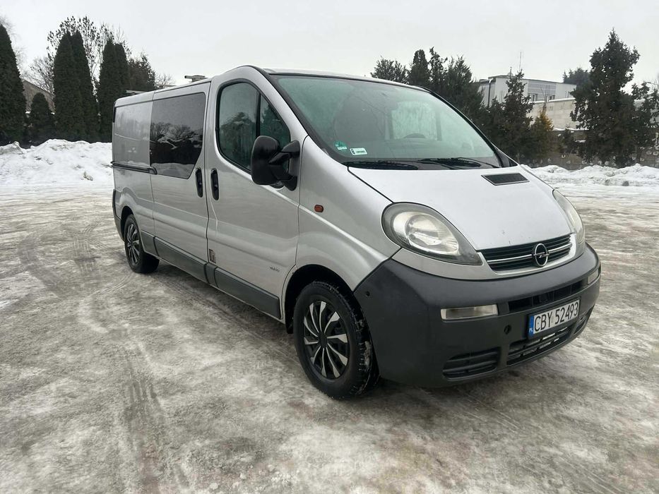 Opel Vivaro Trafic  1.9 Brygadówka 6 osób Long Klimatyzacja Hak