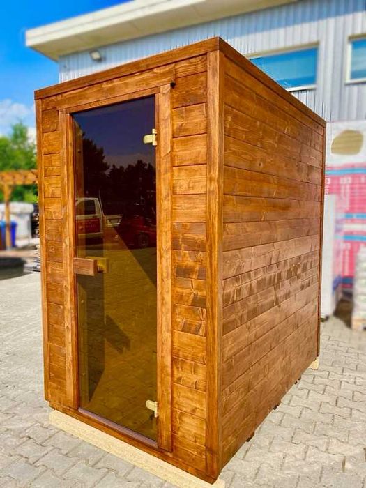Sauna Sucha - Ogrodowa - SmartSauna - 2 osobowa, Z piecem!