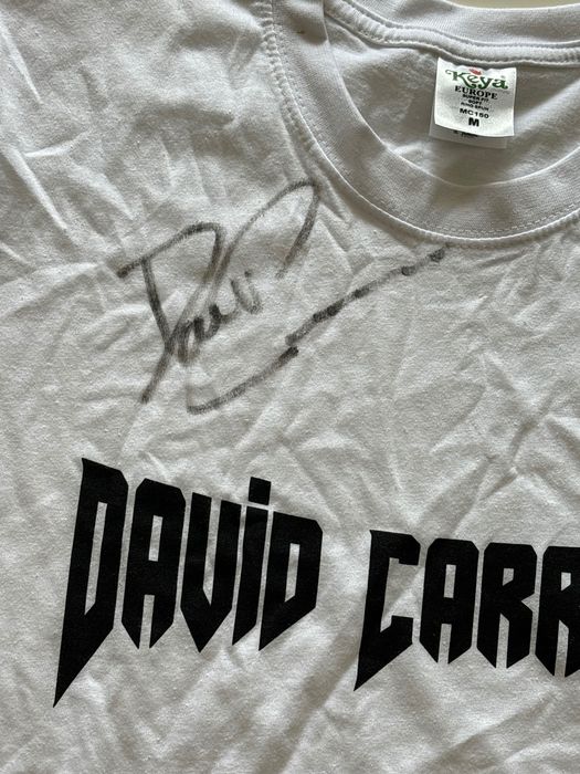 Tshirt autografada David Carreira
