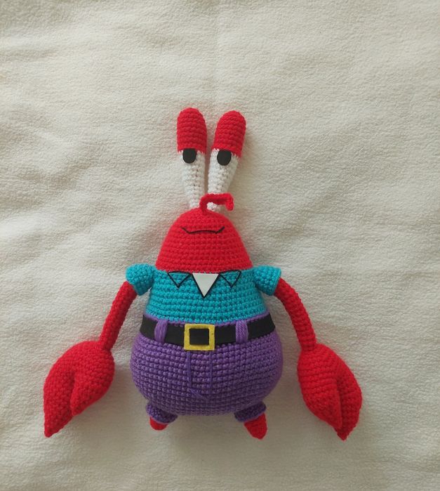 Герои Губка Боб крючком