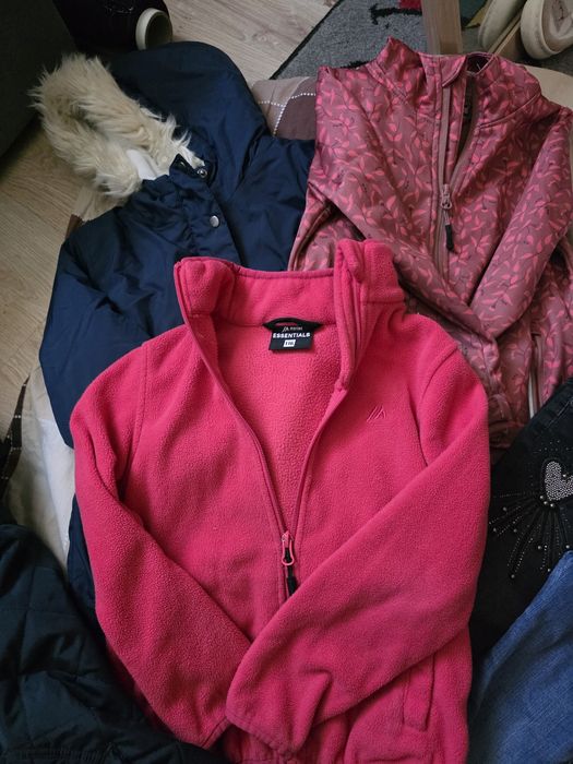 Zestaw ubran dla dziewczynki jesien/zima 116