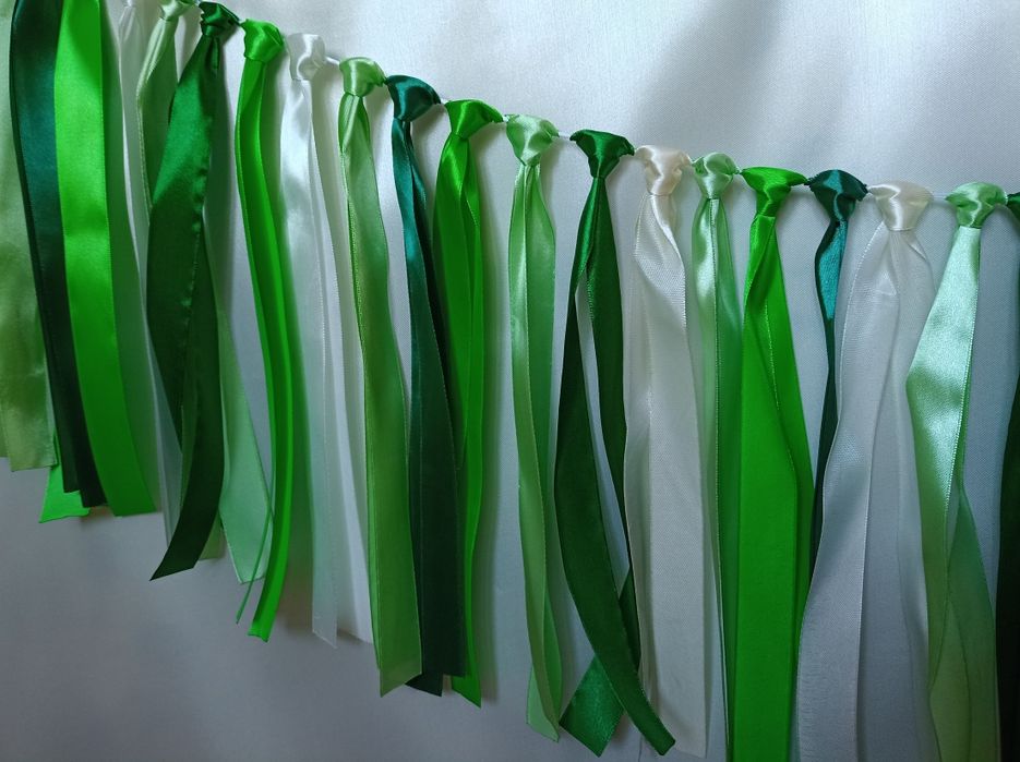 Girlanda urodzinowa roczek zielona leśna