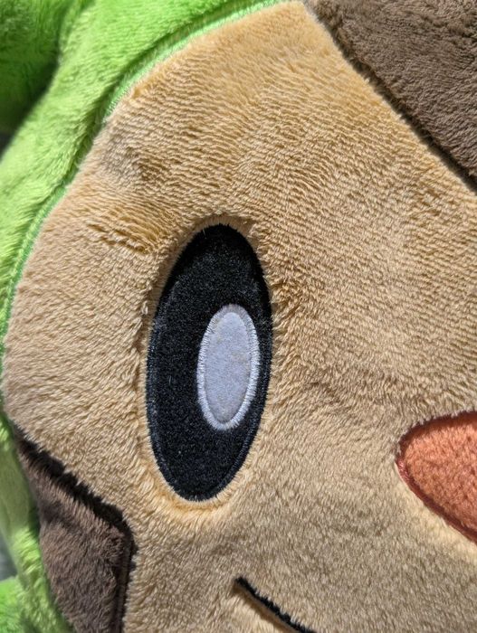 Pokémon Center Chespin oryginalna poduszka 2014 Nintendo