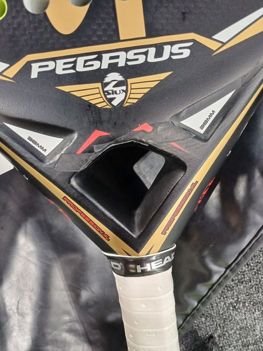Raquete Padel Siux Pegasus Oro Usada