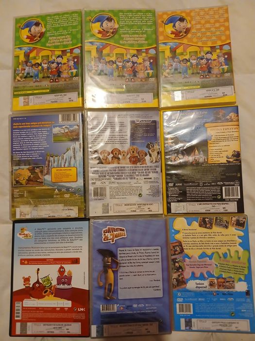 Dvds filmes infantis