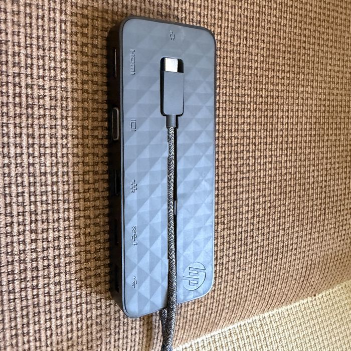 HP USB-C MINI DOCK (1PM64AA) hub usb C stan bardzo dobry