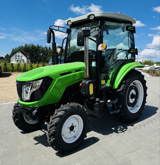 Traktor sadowniczy komunalny 4x4 50 KM kabina, klima, diesel traktorek