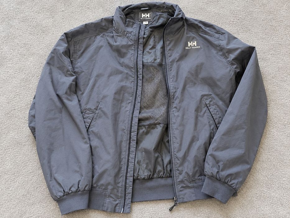 Куртка Helly Hansen — сіра вітровка