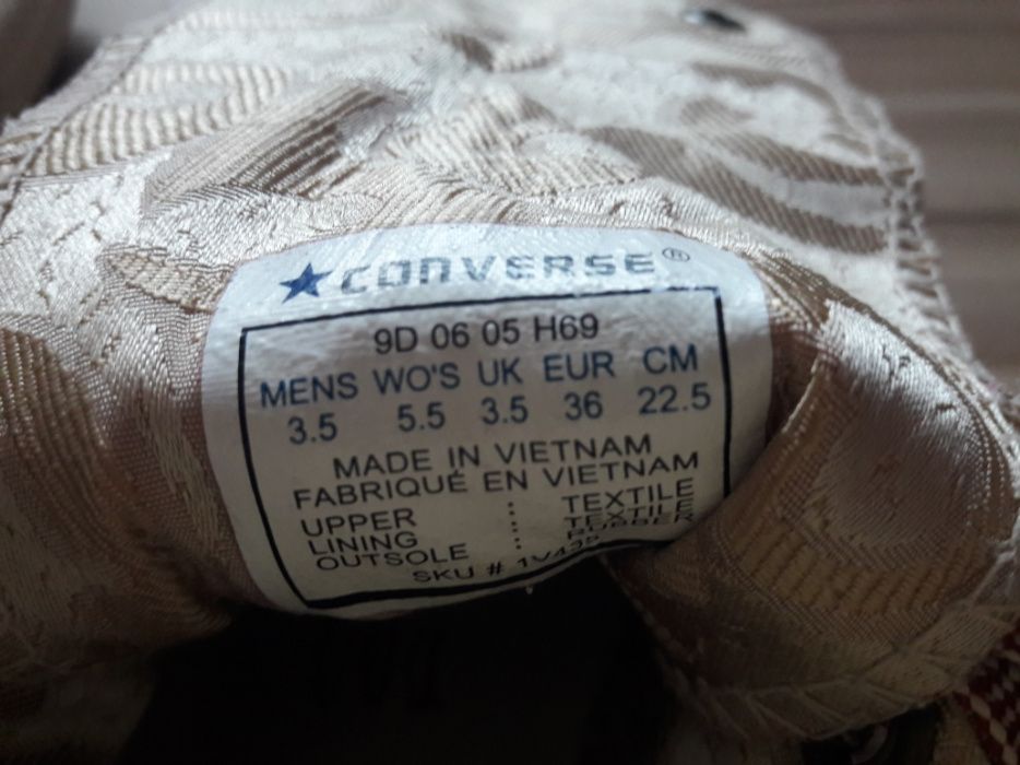 Wyprzedaz okazja Converse 36