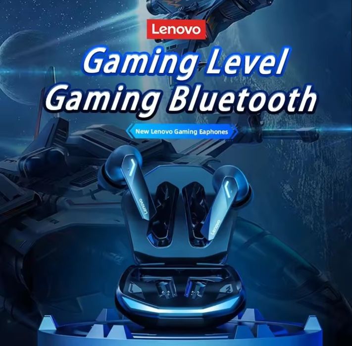 Навушники Lenovo Gm2Pro black, white