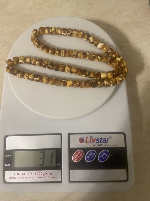 Бусы из янтаря