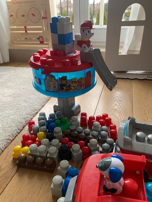 Mega bloks ionix psi patrol klocki dla chłopca super mega zestaw