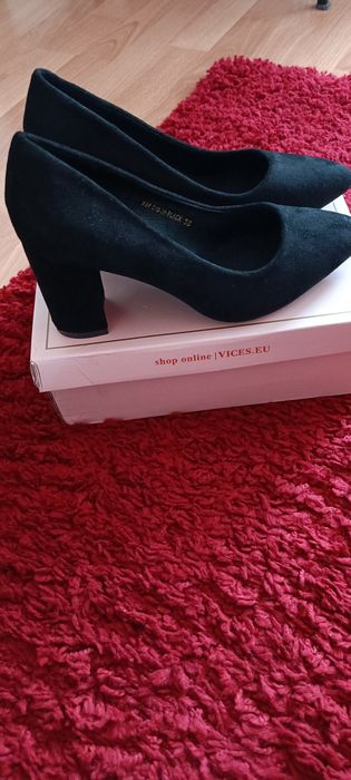 Czółenka Damskie na Słupku