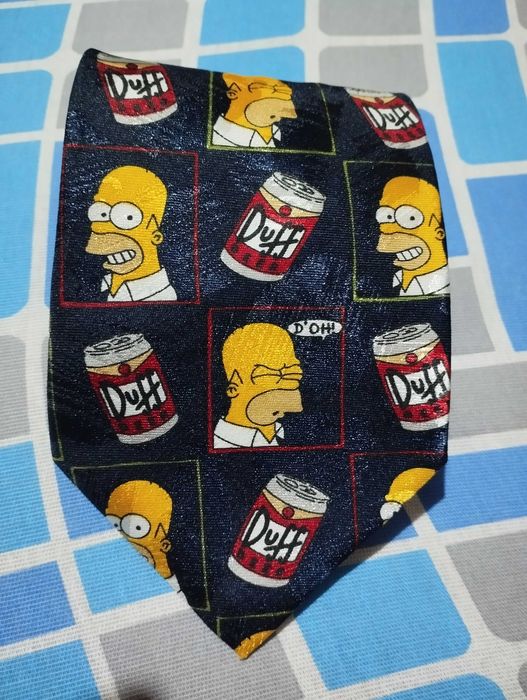 Краватка/ галстук Simpsons Homer Duff Necktie (Marks and Spencer)