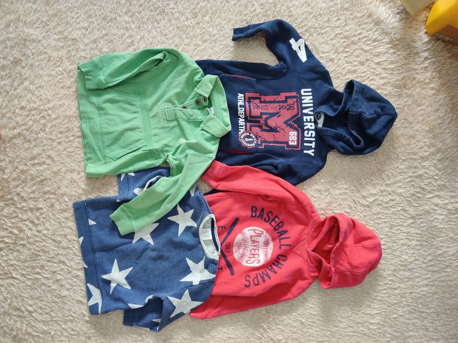 Lote 4 camisolas / hoodies Inverno