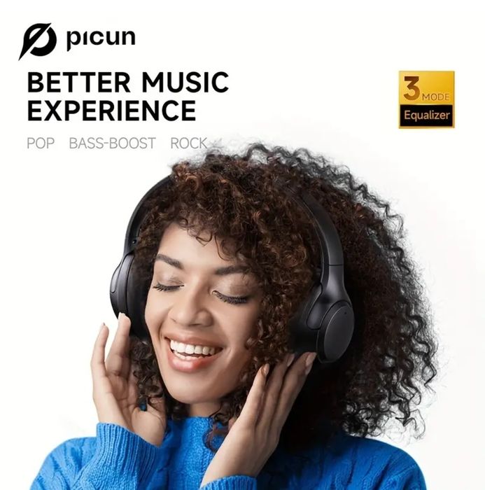 Auscutadores bluetooth Picun F2 com cancelamento de ruído activo