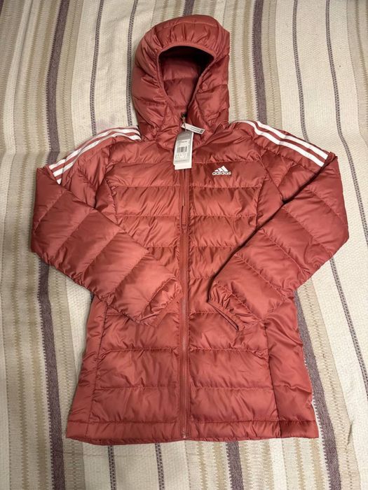 Новая ОРИГИНАЛ оригінал куртка пуховик женская Adidas адидас Essential Light Down